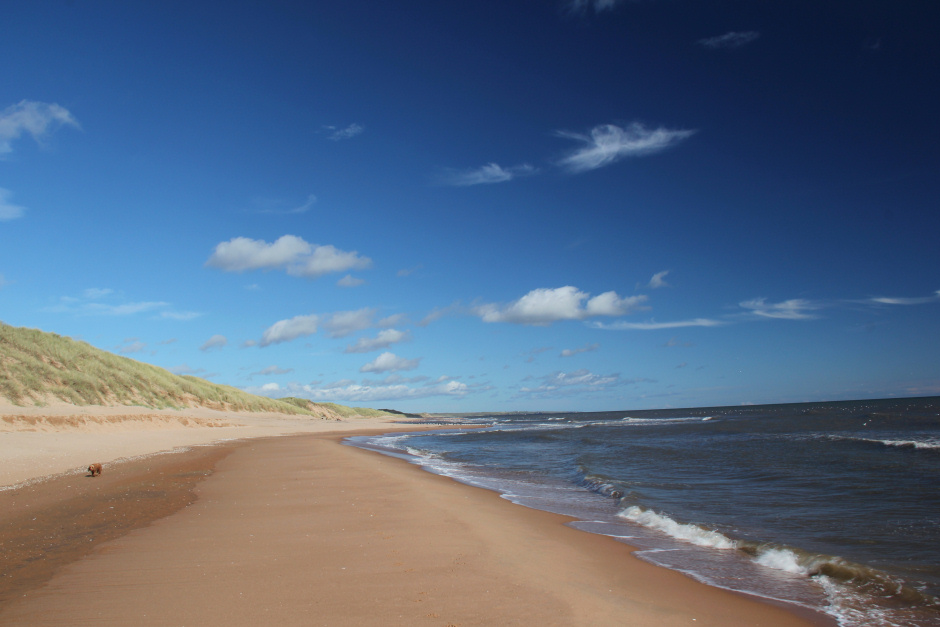 Coastal Walk: Balmedie to Menie Links